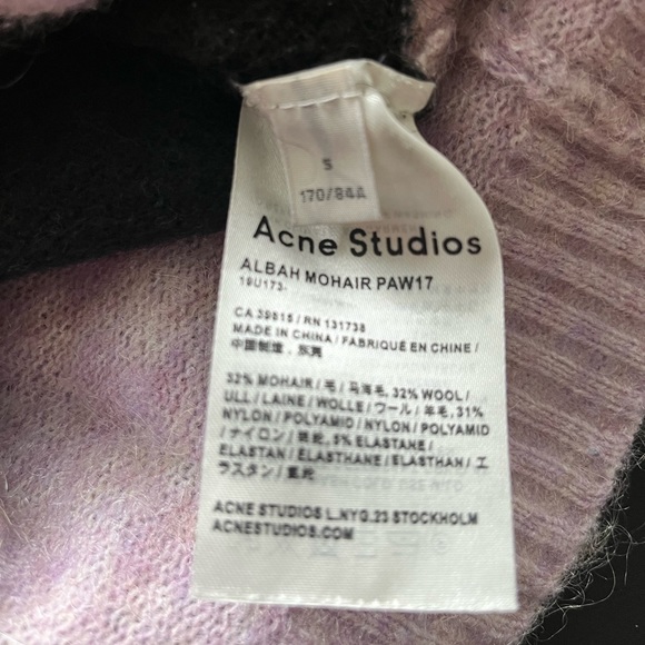Acne Studios AW17 Mohair Sweater - Men's Size Large - Picture 3 of 4